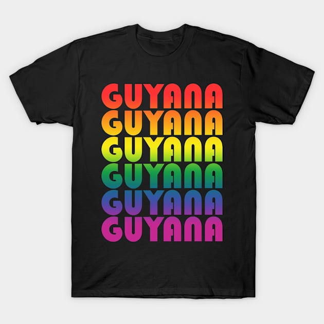 Guyana holiday.Lgbt friendly trip. Perfect present for mom mother dad father friend him or her T-Shirt by SerenityByAlex